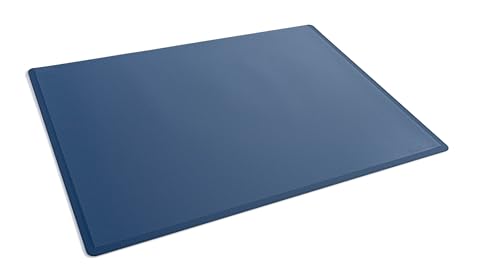 723307 Durable Schreibunterlage 650x500 mm mit transparenter Abdeckung PP, dunkelblau, 723307 von Durable