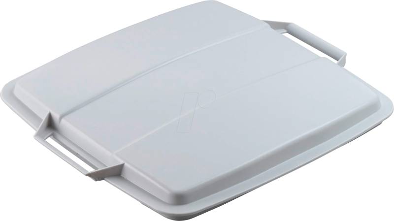DURABIN 90LD GR - Deckel für Abfallbehälter 90 l, grau von Durable