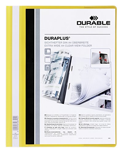 DURABLE 2579-05 Angebotshefter Duraplus mit Sichttasche, grün von Durable