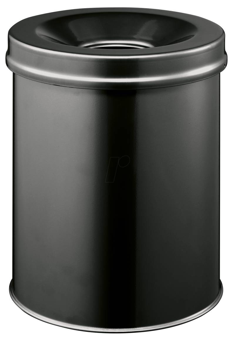 DURABLE 3305-01 - Papierkorb Safe rund, 15l, schwarz von Durable