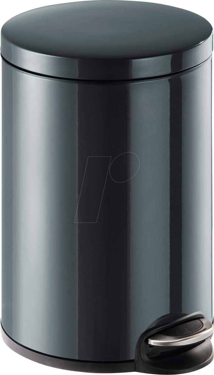 DURABLE 341258 - Abfallbehälter mit Tritt, 20 l, metall, anthrazit von Durable