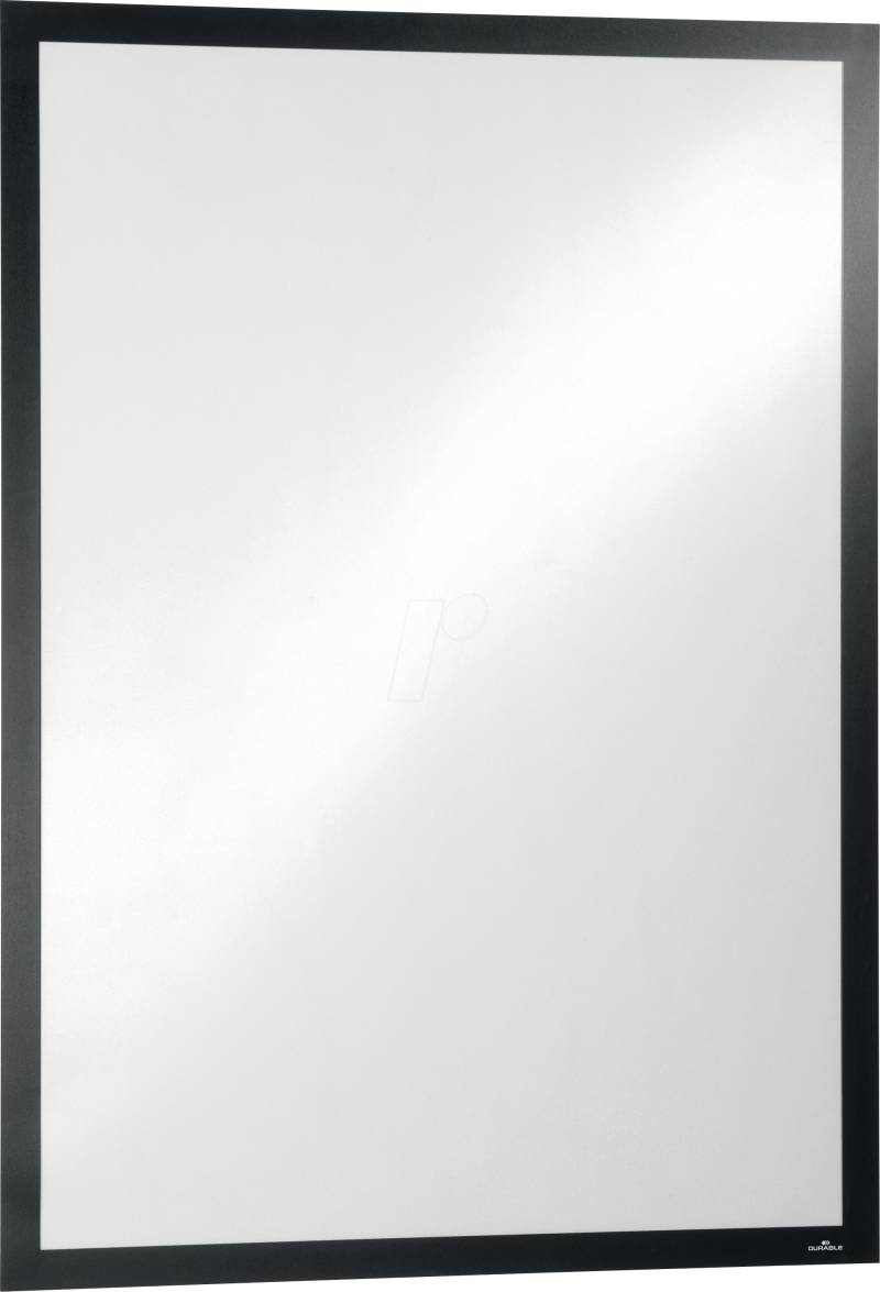 DURABLE 505501 - Info-Rahmen, A1, selbstklebend, aufklappbar, schwarz von Durable