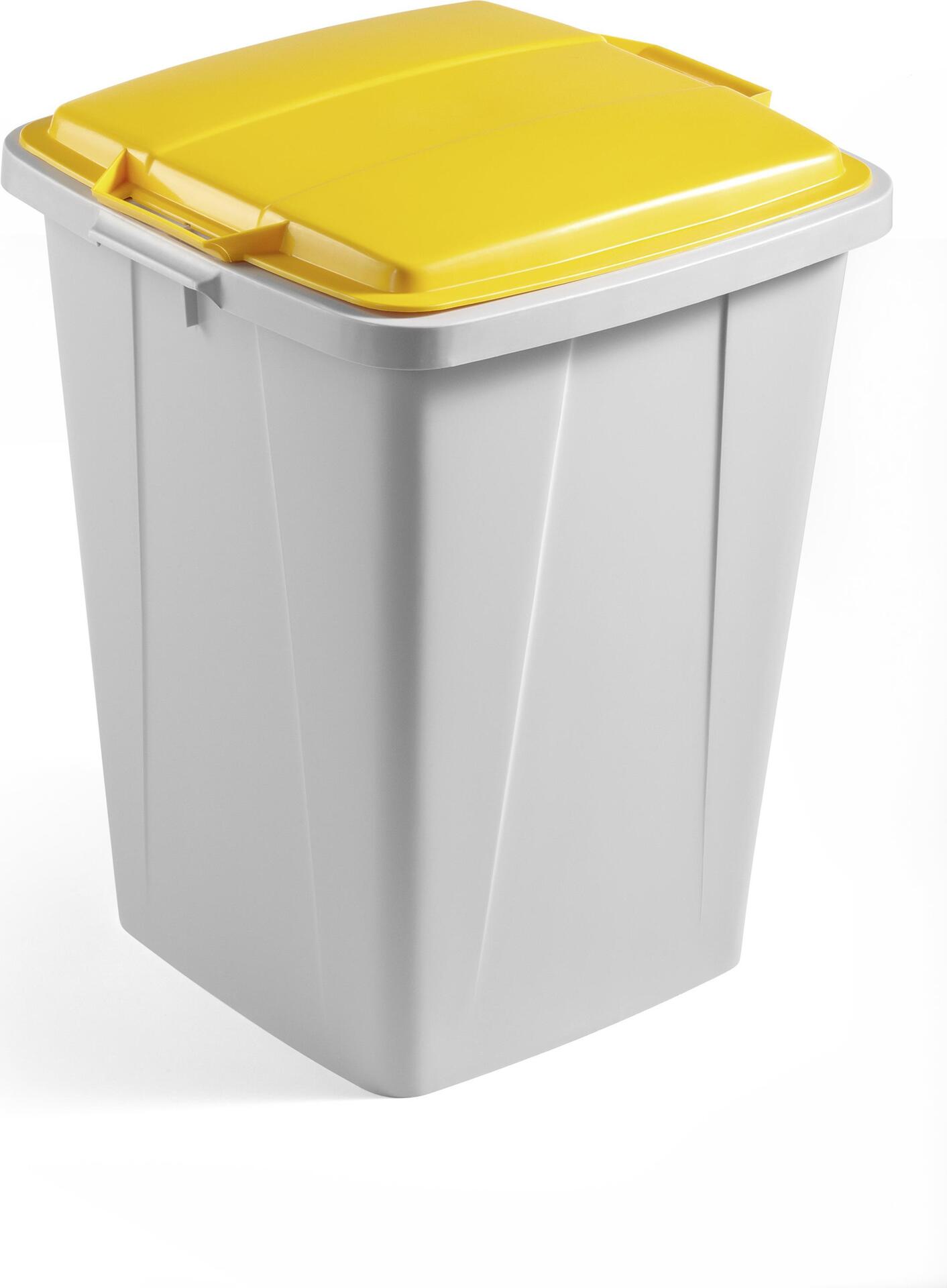 DURABLE Abfallbehälter DURABIN® 90L quadratisch 6 ST 1800474050 von Durable