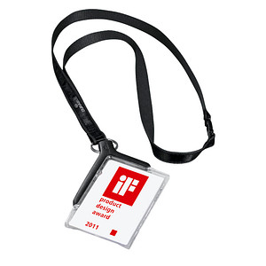 DURABLE Ausweishalter mit Textilband transparent 10 St. DURABLE Ausweishalter mit Textilband transparent 10 St. von Durable