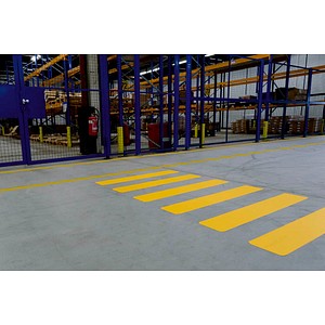 DURABLE Bodenmarkierungsband Zebrastreifen 200/05 gelb 200,0 x 1200,0 mm DURABLE Bodenmarkierungsband Zebrastreifen 200/05 gelb 200,0 x 1200,0 mm von Durable