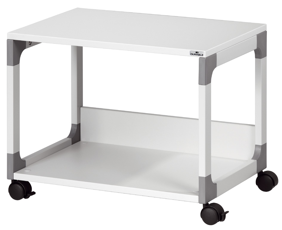 DURABLE Bürowagen SYSTEM Multi Trolley 48, 2 Böden, grau von Durable