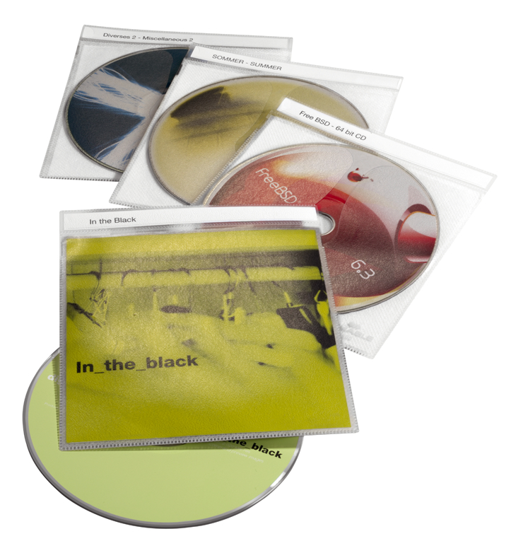DURABLE CD-/DVD-Hülle TOP COVER, für 1 CD, PP, transparent von Durable