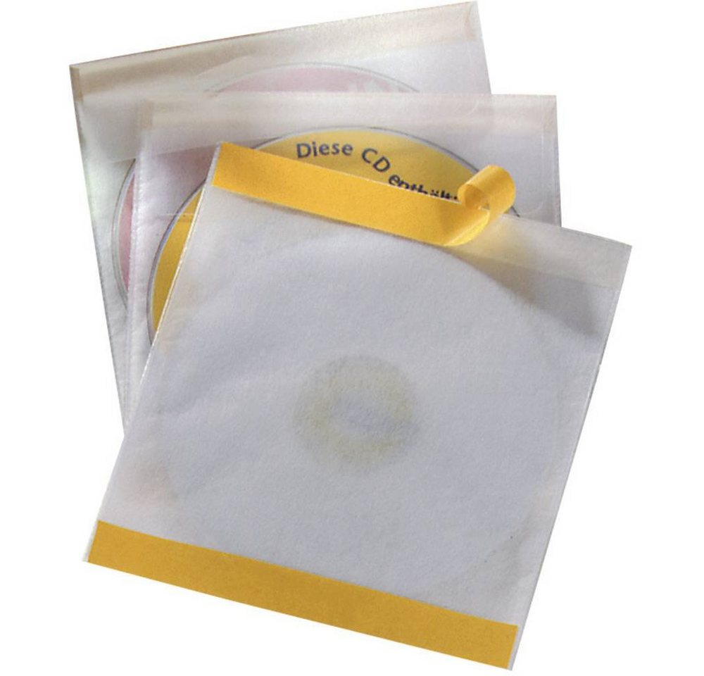 DURABLE CD-Hülle CD/DVD-Hüllen Selbstklebend 10er-Set DURABLE CD-Hülle CD/DVD-Hüllen Selbstklebend 10er-Set von Durable