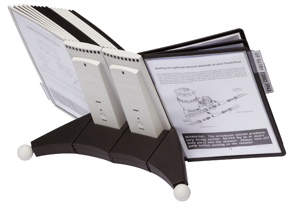 DURABLE Display-System SHERPA table 20, Komplett-Set von Durable