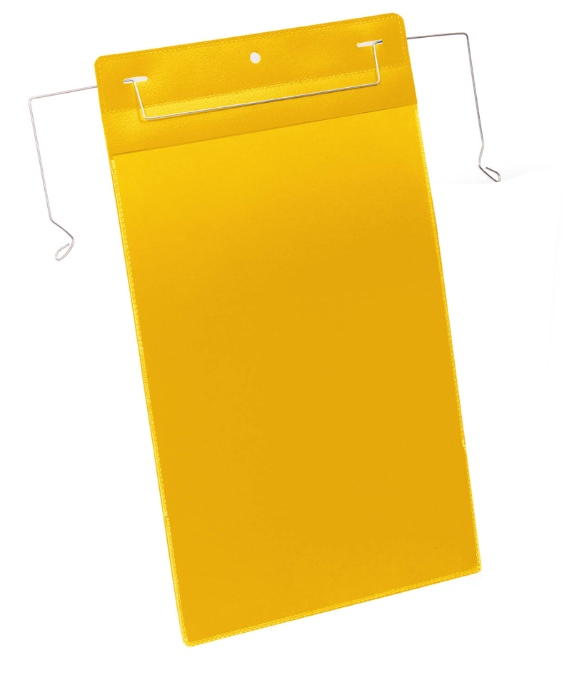 DURABLE Drahtbügeltasche, DIN A4 hoch, gelb von Durable