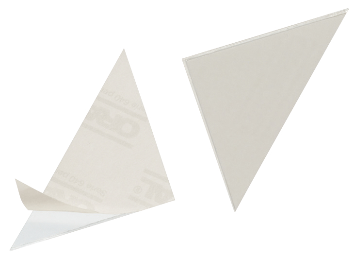 DURABLE Dreieck-Selbstklebetaschen CORNERFIX, 125 x 125 mm von Durable