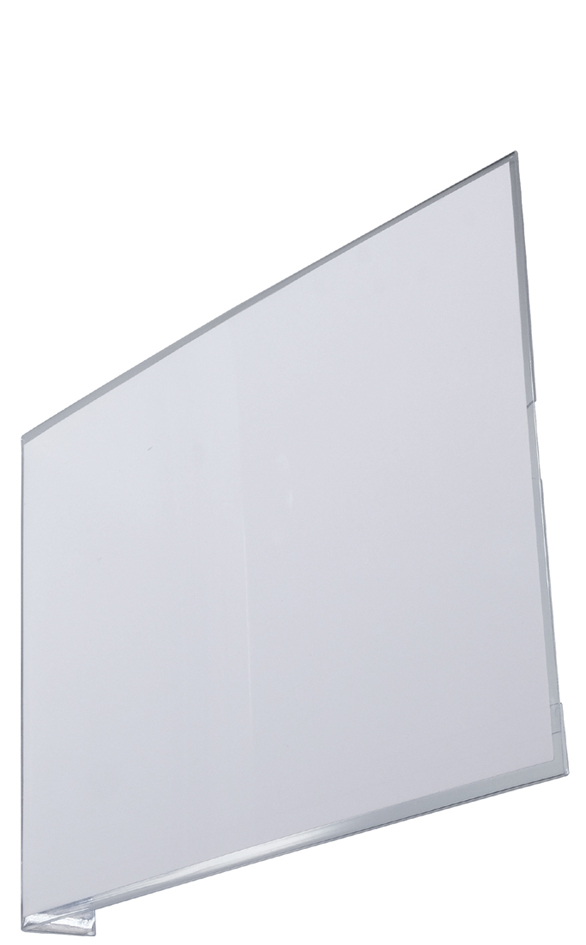 DURABLE Gangschild, selbstklebend, DIN A5 quer, PET von Durable