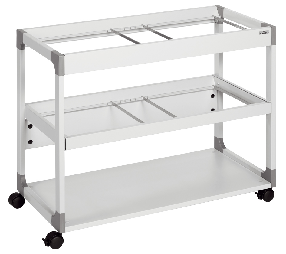 DURABLE Hängemappen-Wagen SYSTEM File Trolley 200 Multi Duo von Durable