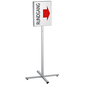 DURABLE Infoständer INFO STAND OUTDOOR silber DIN A3 von Durable