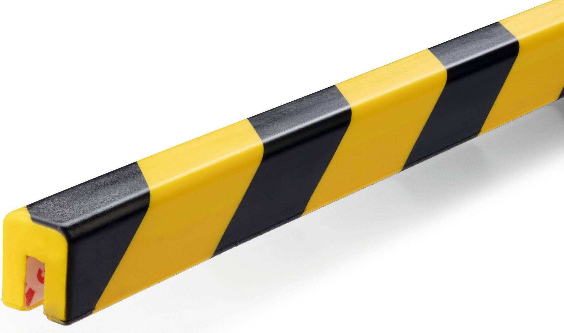 DURABLE Kantenschutzprofil E8, Farbe: gelb/schwarz, Art. Nr. 1127130, 5 ST (1127130) von Durable