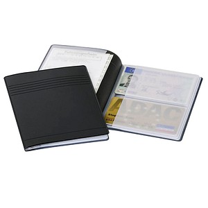 DURABLE Kreditkartenetui grau 5,4 x 8,5 cm und 8,0 x 11,5 cm von Durable