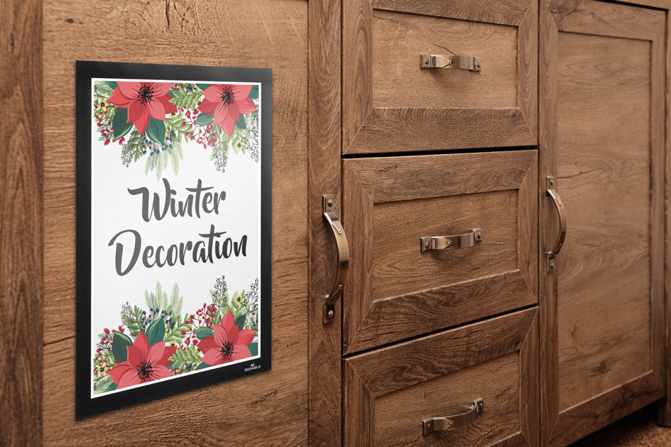 DURABLE Magnetrahmen DURAFRAME WALLPAPER A4, schwarz DURABLE Magnetrahmen DURAFRAME WALLPAPER A4, schwarz von Durable