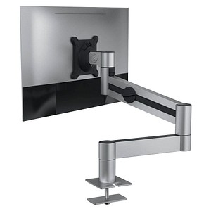 DURABLE Monitor-Halterung 508423 silber für 1 Monitor, Tischbohrung von Durable