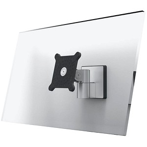 DURABLE Monitor-Halterung 508923 silber für 1 Monitor, Wandhalterung von Durable