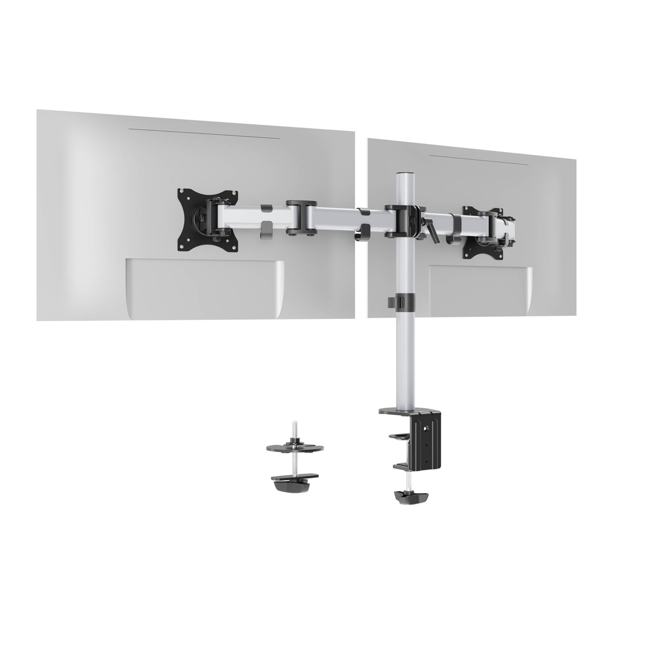 DURABLE Monitorhalterung SELECT für 2 Mon. Tischbef Silber DURABLE Monitorhalterung SELECT für 2 Mon. Tischbef Silber von Durable