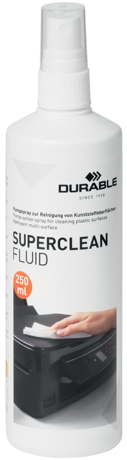 DURABLE Oberflächenreiniger SUPERCLEAN FLUID, 250 ml von Durable