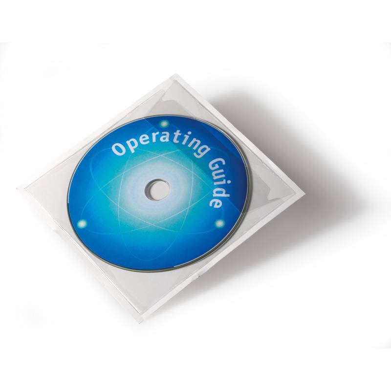 DURABLE POCKETFIX CD/DVD Selbstklebetasche 100 Stück DURABLE POCKETFIX CD/DVD Selbstklebetasche 100 Stück von Durable