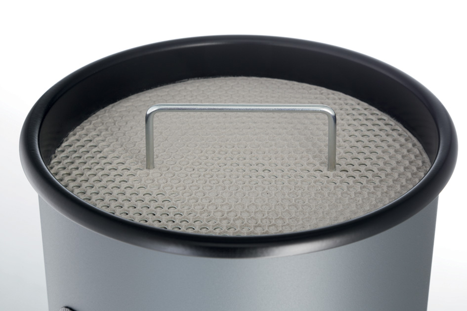 DURABLE Papierkorb METALL, mit Ascher, rund, schwarz DURABLE Papierkorb METALL, mit Ascher, rund, schwarz von Durable