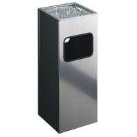DURABLE Papierkorb Metall 17L eckig mit Ascher 1 ST 333123 DURABLE Papierkorb Metall 17L eckig mit Ascher 1 ST 333123 von Durable