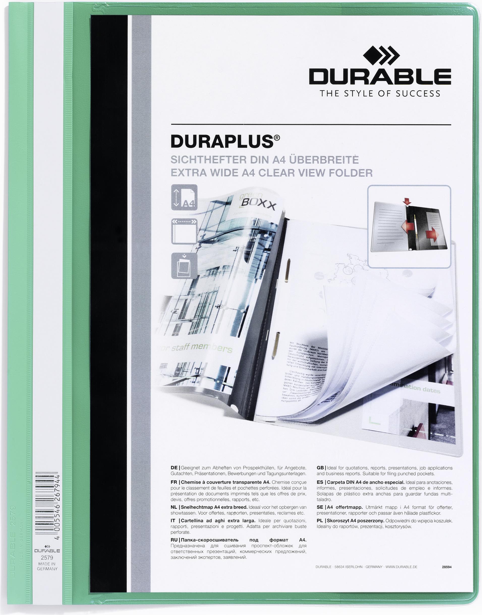 DURABLE Präsentationshefter DURAPLUS® A4+ 25 ST 257905 von Durable