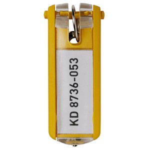 DURABLE Schlüsselanhänger KEY CLIP gelb, 6 St. DURABLE Schlüsselanhänger KEY CLIP gelb, 6 St. von Durable