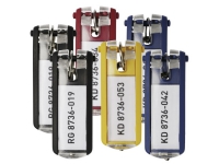 DURABLE Schlüsselanhänger Key Clip 6 Stück farbig sortiert DURABLE Schlüsselanhänger Key Clip 6 Stück farbig sortiert von Durable