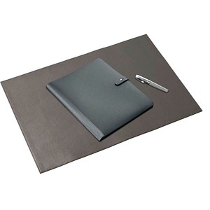 DURABLE Schreibtischunterlage Leder graphit von Durable