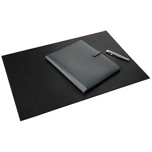 DURABLE Schreibtischunterlage Leder schwarz von Durable