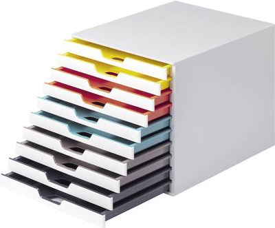 DURABLE Schubladenbox VARICOLOR® MIX 10 1 ST 763027 von Durable