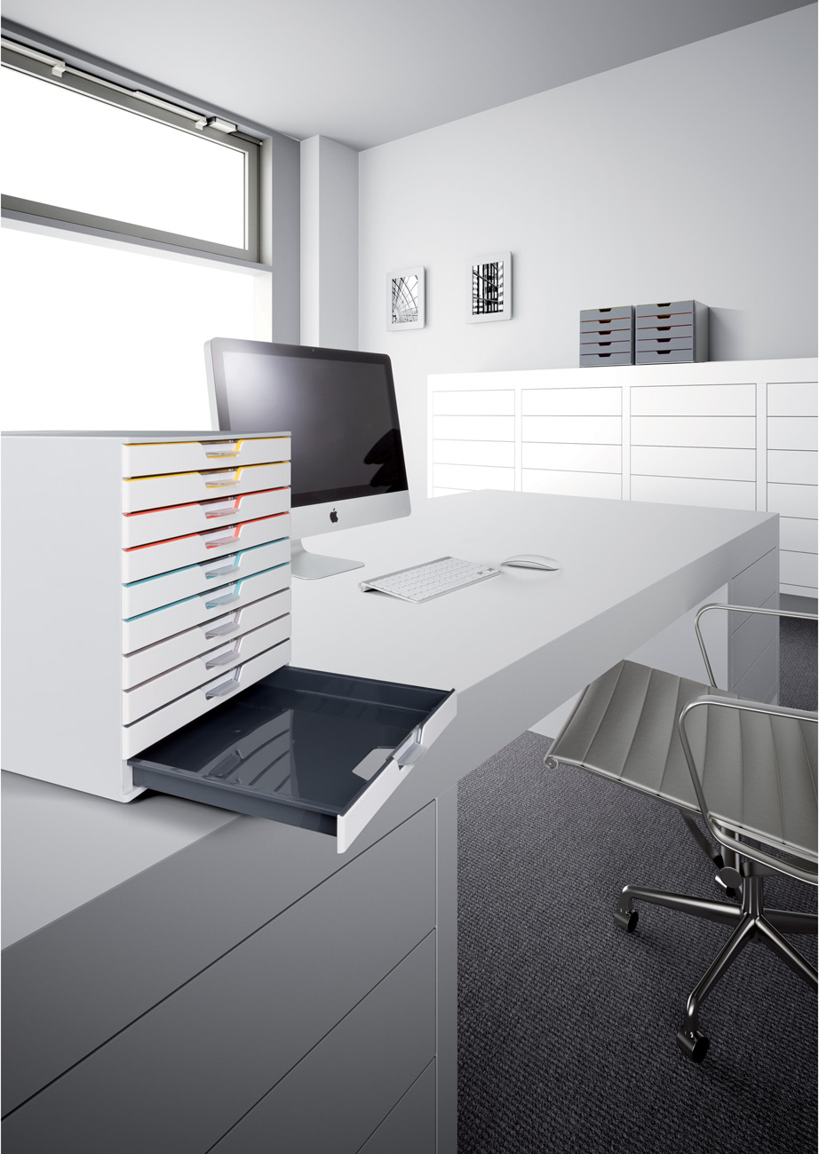 DURABLE Schubladenbox VARICOLOR 10Fächer MIX mehrfbg DURABLE Schubladenbox VARICOLOR 10Fächer MIX mehrfbg von Durable