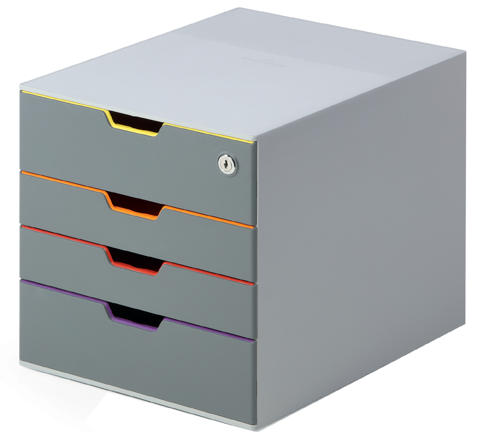 DURABLE Schubladenbox VARICOLOR 4 SAFE, mit 4 Schubladen DURABLE Schubladenbox VARICOLOR 4 SAFE, mit 4 Schubladen von Durable