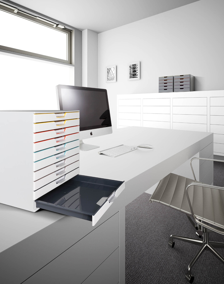 DURABLE Schubladenbox VARICOLOR MIX 10, mit Schubladen von Durable