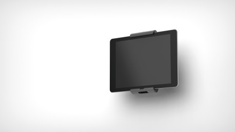 DURABLE TABLET HOLDER WALL - Wandhalterung für Tablett - Aluminium, ABS-Kunststoff - Silber (7-13) (893323) von Durable