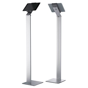 DURABLE Tablet-Halterung FLOOR 893223 silber für 1 Tablet, Tischständer von Durable