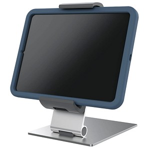 DURABLE Tablet-Halterung Table XL 893723 silber, schwarz für 1 Tablet, Tischbohrung von Durable