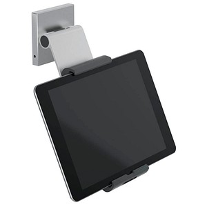 DURABLE Tablet-Halterung Wall Pro 893523 silber, schwarz für 1 Tablet, Wandhalterung von Durable