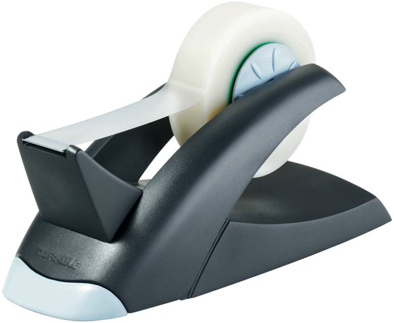 DURABLE Tischabroller TAPE DISPENSER VEGAS, schwarz/silber von Durable