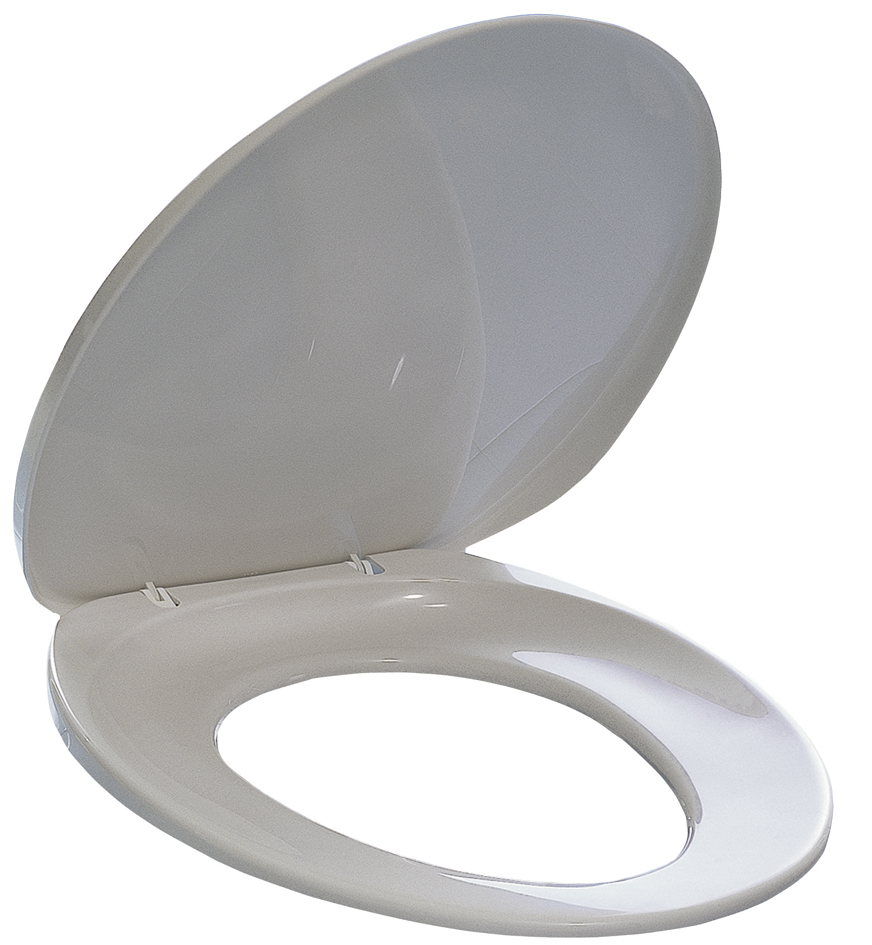 DURABLE Toilettensitz, aus Kunststoff, weiß von Durable