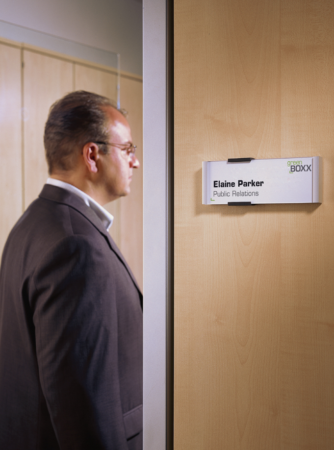 DURABLE Türschild INFO SIGN, (B)149 x (H)148,5 mm von Durable