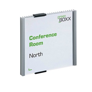 DURABLE Türschild INFO SIGN Metall silber 14,9 x 14,85 cm DURABLE Türschild INFO SIGN Metall silber 14,9 x 14,85 cm von Durable