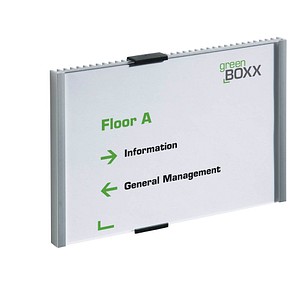 DURABLE Türschild INFO SIGN Metall silber DIN A5 quer DURABLE Türschild INFO SIGN Metall silber DIN A5 quer von Durable