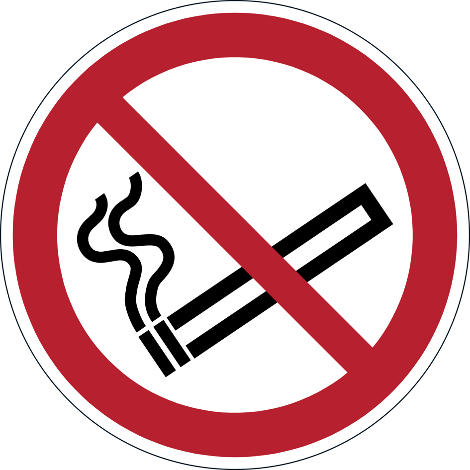 DURABLE Verbotskennzeichen , Rauchen verboten, , selbstklebend von Durable
