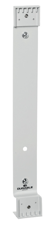 DURABLE Wandhalter FUNCTION, für 5 Sichttafeln DIN A4, grau von Durable