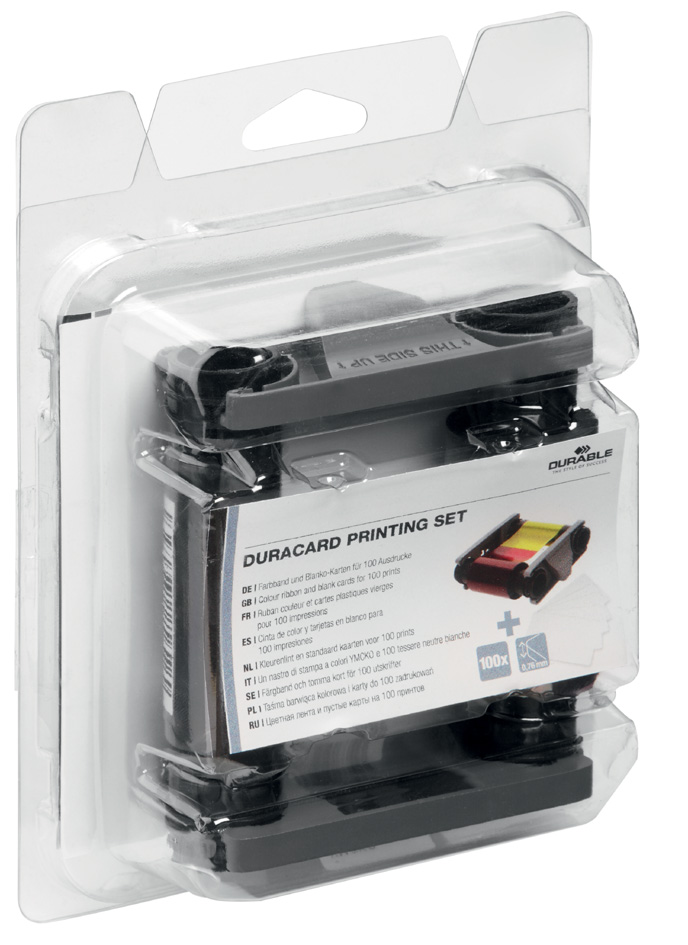 DURABLE Zubehör-Set PRINTING SET für Kartendrucker DURACARD von Durable