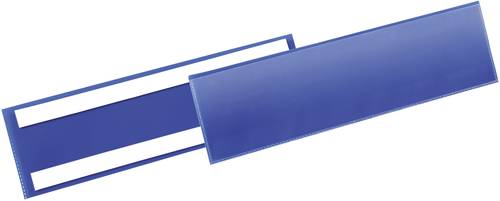 Durable 179607 Etikettentasche, selbstklebend Dunkelblau (B x H) 311mm x 81.5mm von Durable